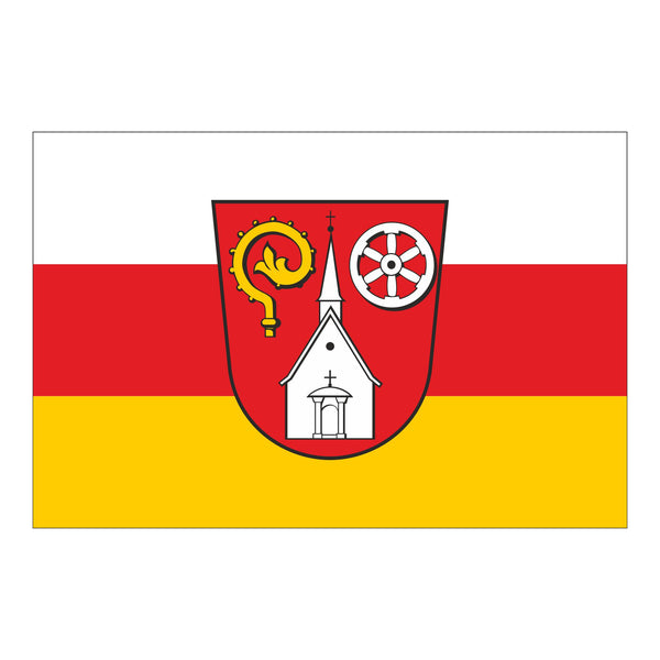 Die Marktflagge von Kirchzell
