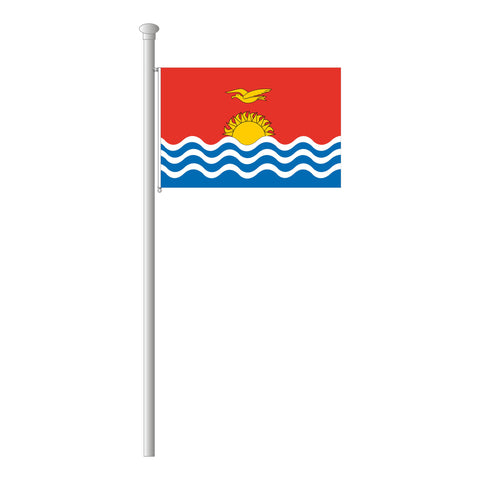 Kiribati Flagge Querformat