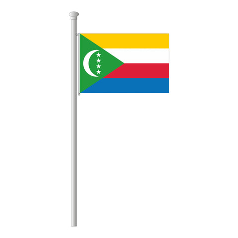 Komoren Flagge Querformat