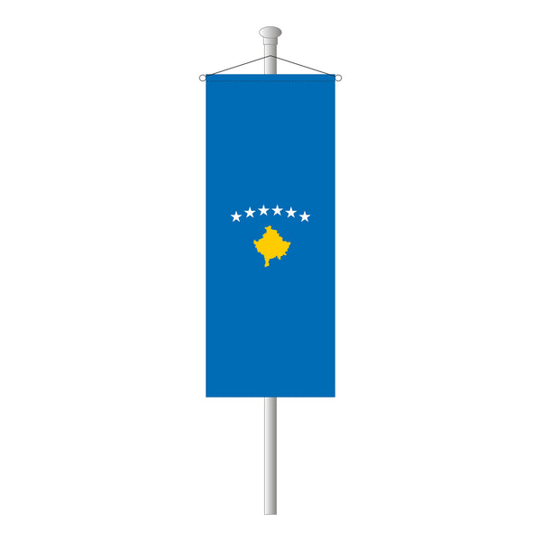 Kosovo Bannerfahne