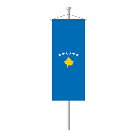 Kosovo Bannerfahne