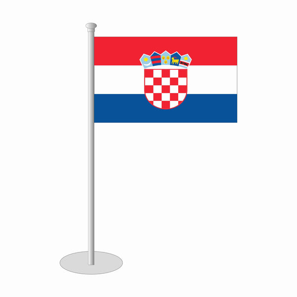 Kroatien Tischfähnchen