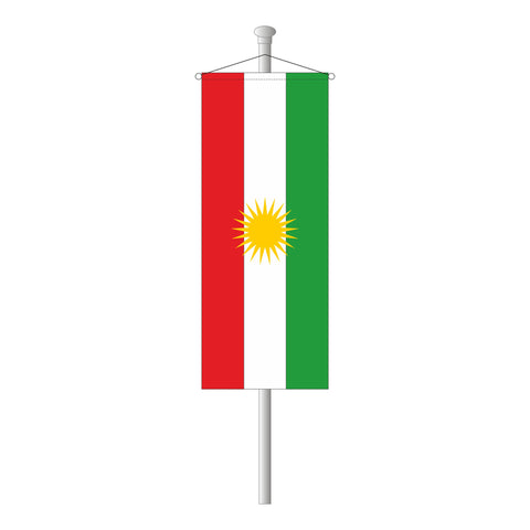 Kurdistan Bannerfahne