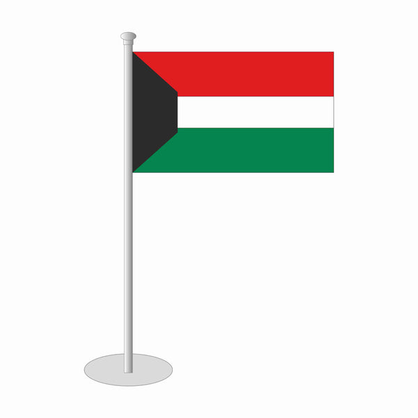 Kuwait Tischfähnchen