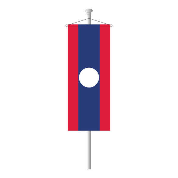 Laos Bannerfahne