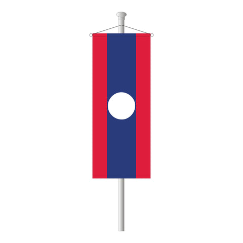 Laos Bannerfahne