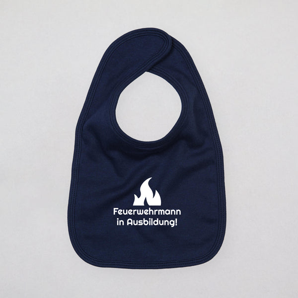 Baby Lätzchen - Feuerwehrmann in Ausbildung