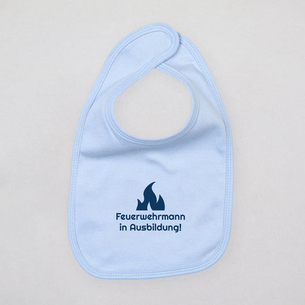 Baby Lätzchen - Feuerwehrmann in Ausbildung