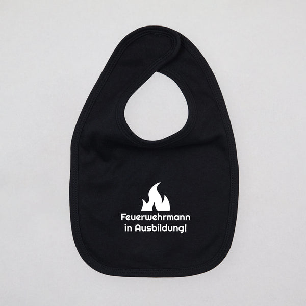 Baby Lätzchen - Feuerwehrmann in Ausbildung