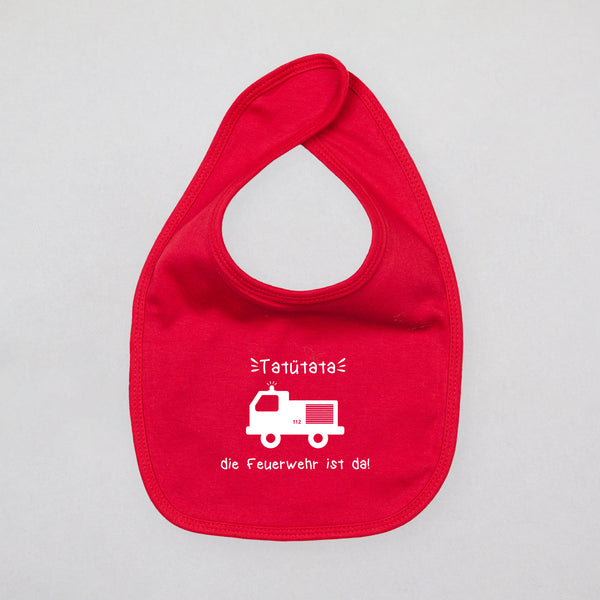 Baby Lätzchen - Tatütata die Feuerwehr ist da