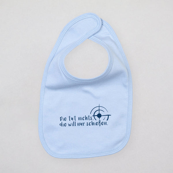 Baby Lätzchen - Die tut nichts die will nur schießen