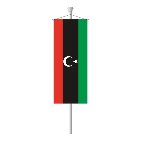 Libyen Bannerfahne