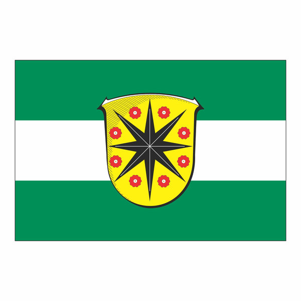 Die Flagge der Gemeinde Lichtenfels.