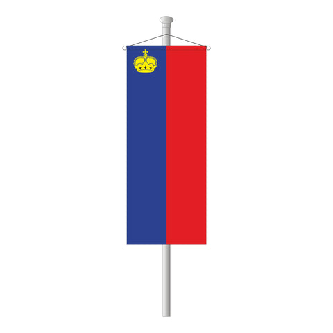 Liechtenstein Bannerfahne