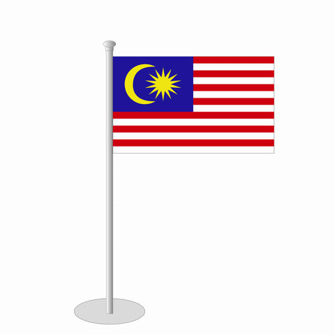 Malaysia Tischfähnchen