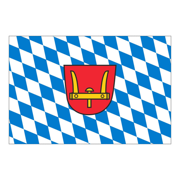 Die Fahne des Marktes Kipfenberg