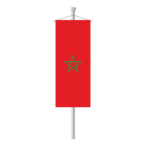 Marokko Bannerfahne