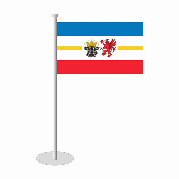 Mecklenburg-Vorpommern Tischfähnchen