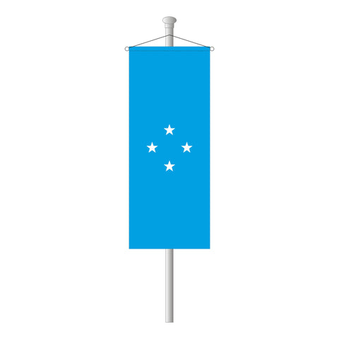 Mikronesien Bannerfahne