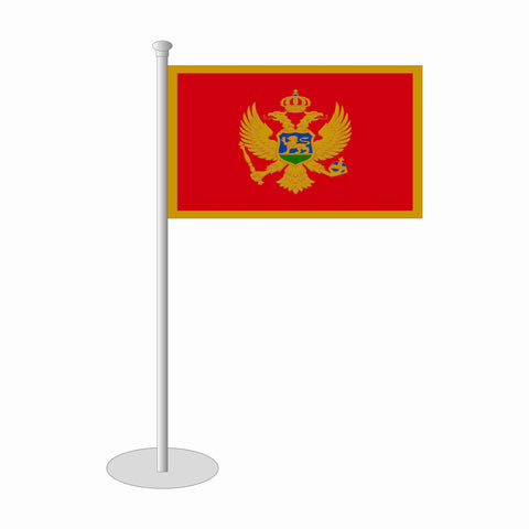 Montenegro Tischfähnchen