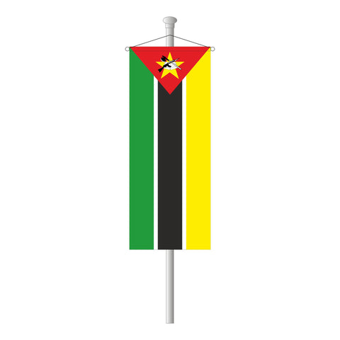 Mosambik Bannerfahne