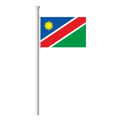 Namibia Flagge Querformat