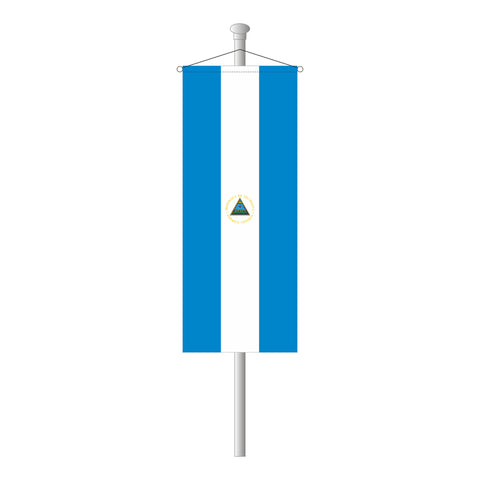 Nicaragua Bannerfahne