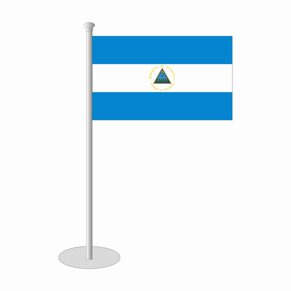 Nicaragua Tischfähnchen
