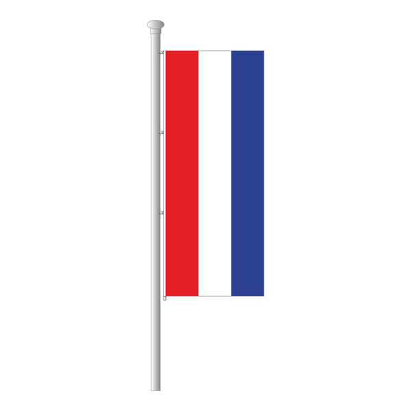 Niederlande Hissfahne im Hochformat