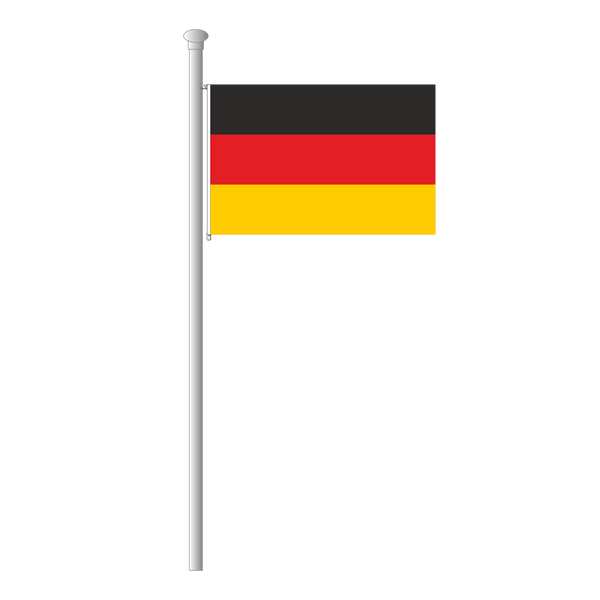 Niedersachsen ohne Wappen Flagge Querformat
