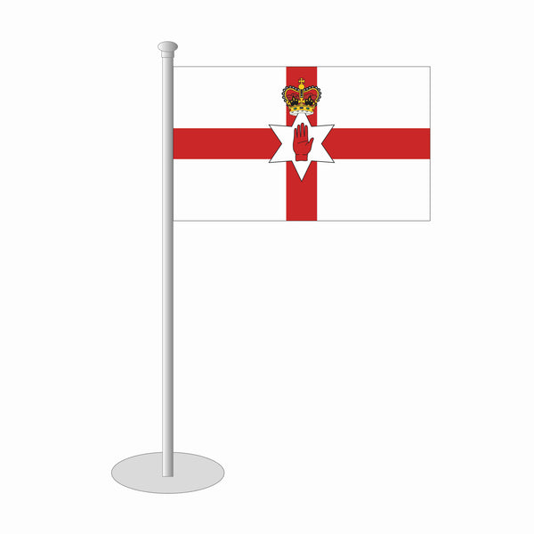 Nordirland Tischfähnchen