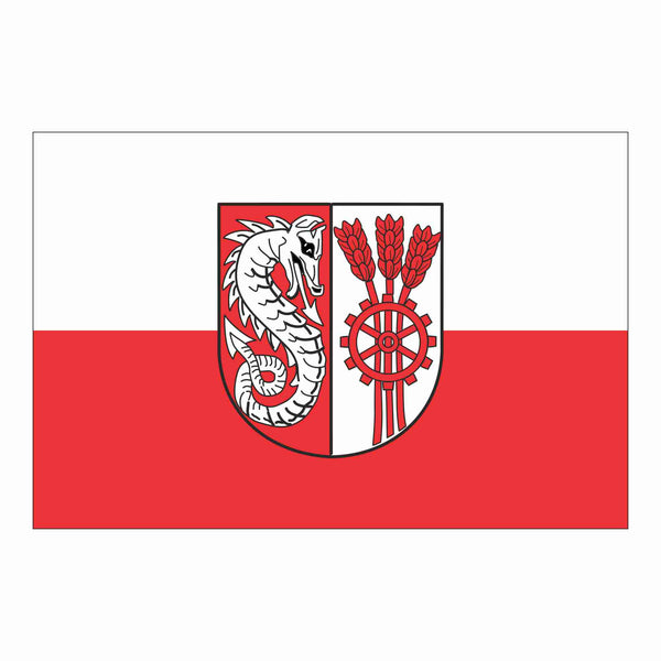 Die Gemeindefahne von Nortrup.