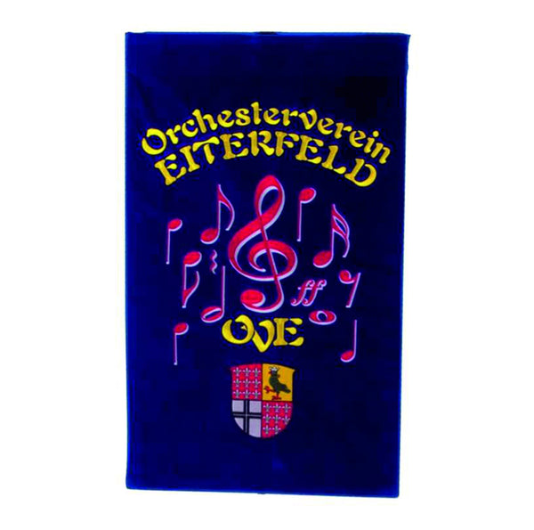 Notenpultbanner bestickt aufwendige Motive