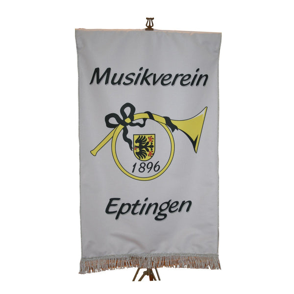 Notenpultbanner bedruckt