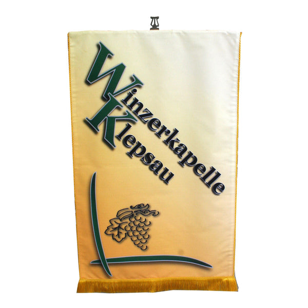 Notenpultbanner bedruckt