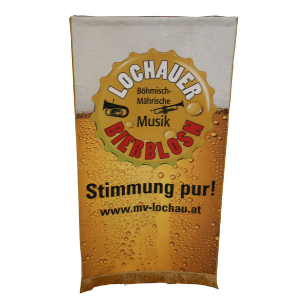 Notenpultbanner bedruckt