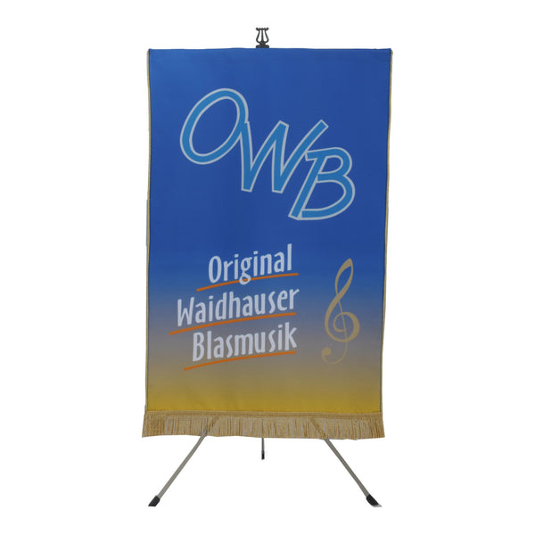 Notenpultbanner bedruckt