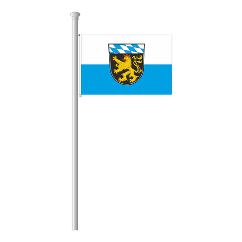 Oberbayern Flagge Querformat