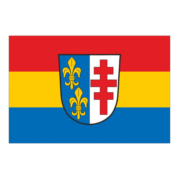 Die Gemeindeflagge von Obertraubling