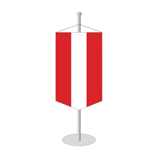 Österreich ohne Wappen Tischbanner