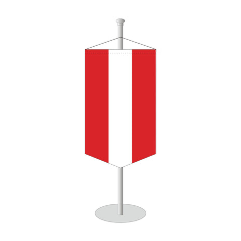 Österreich ohne Wappen Tischbanner