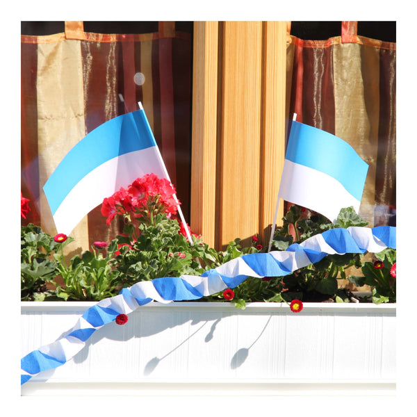 Papierfähnchen Bayern