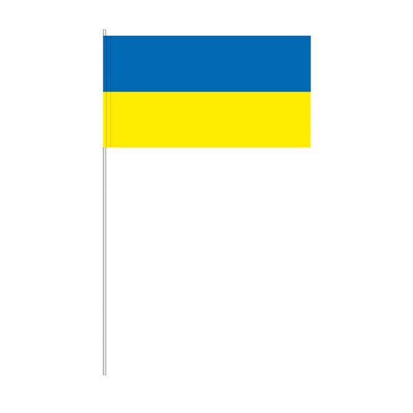 Papierfähnchen waagrecht gestreift