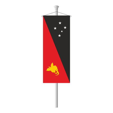 Papua-Neuguinea Bannerfahne