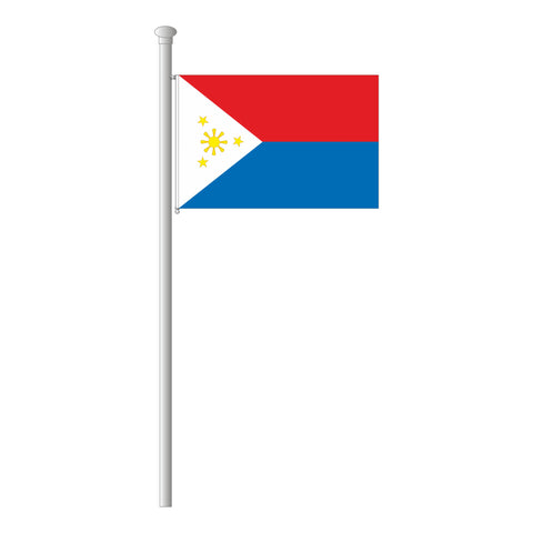 Philippinen Flagge Querformat