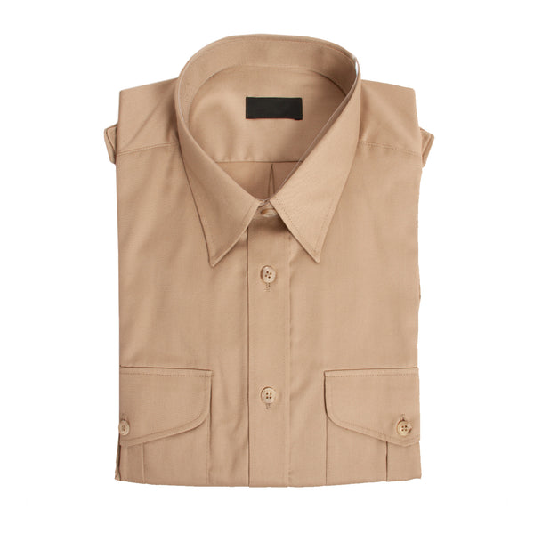 Pilotenhemd in der Farbe sand