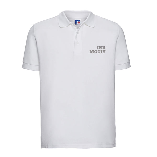 Poloshirt mit angenehm weichem Waffelpiqué