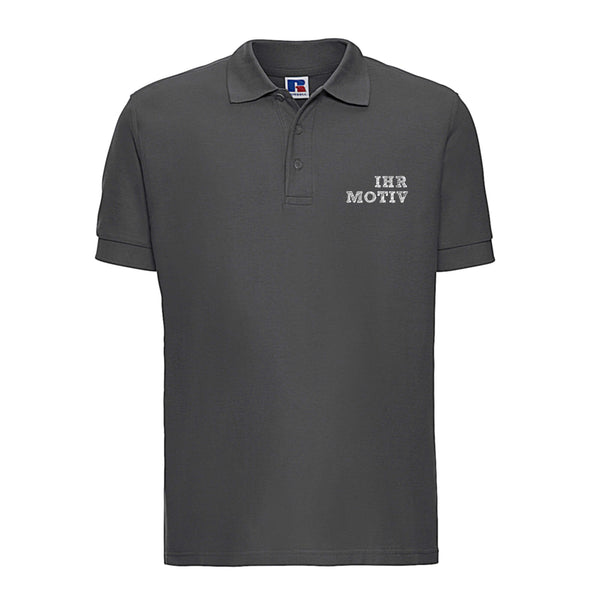 Robustes Poloshirt auch für Handwerker, waschbar bis 60°C