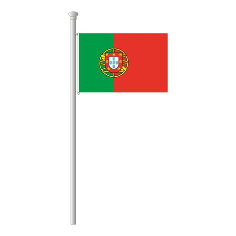 Portugal Flagge Querformat