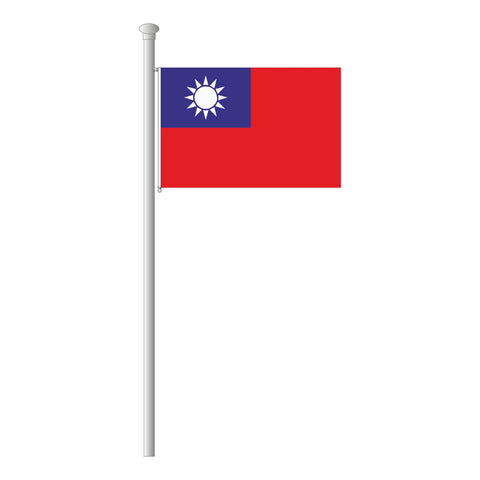 Republik China (Taiwan) Flagge Querformat